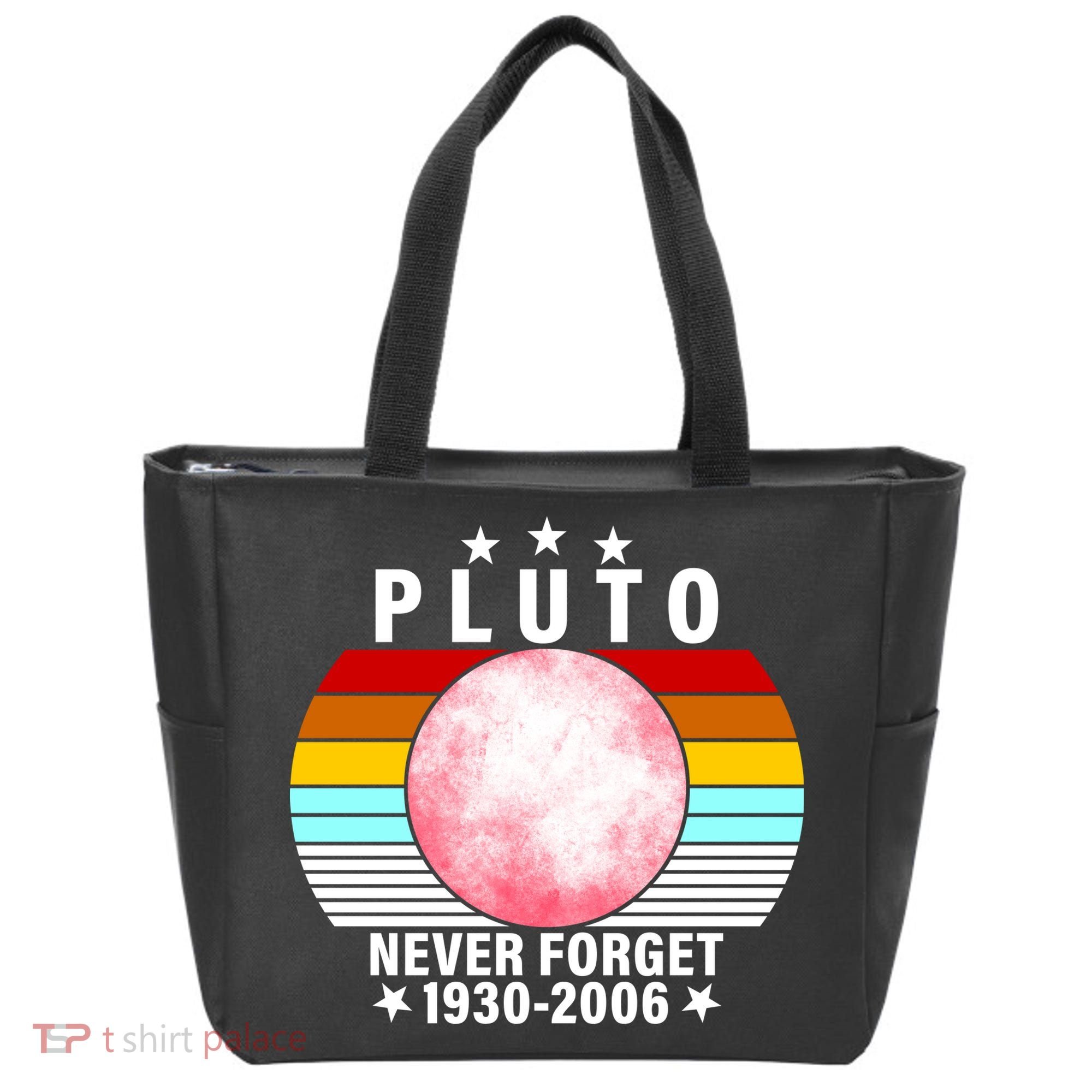 Pluto Never Forget 1930-2006 Tote Bag