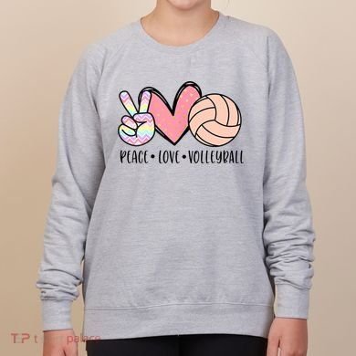 Peace Love Volleyball Women's Sweatshirt
