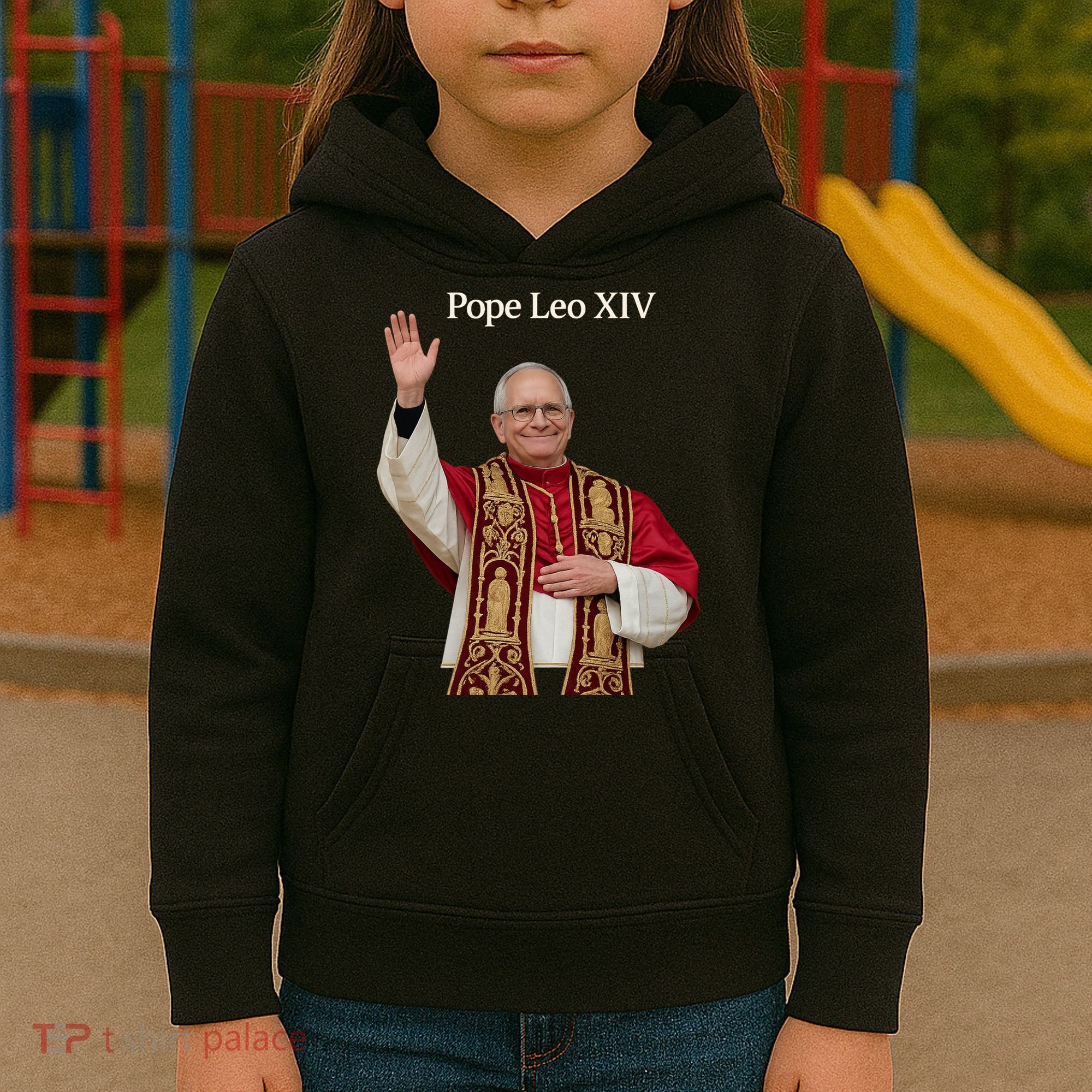 Pope Leo XIV Kids Hoodie