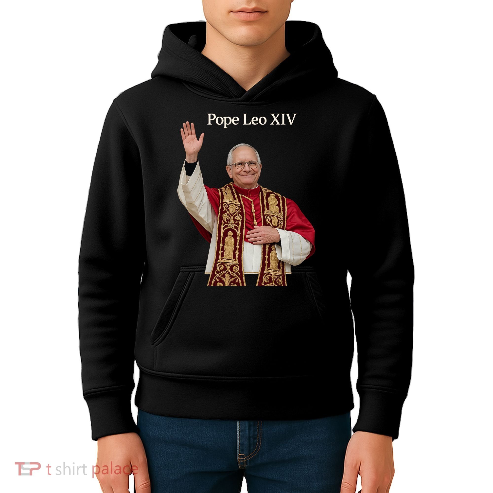 Pope Leo XIV Kids Hoodie