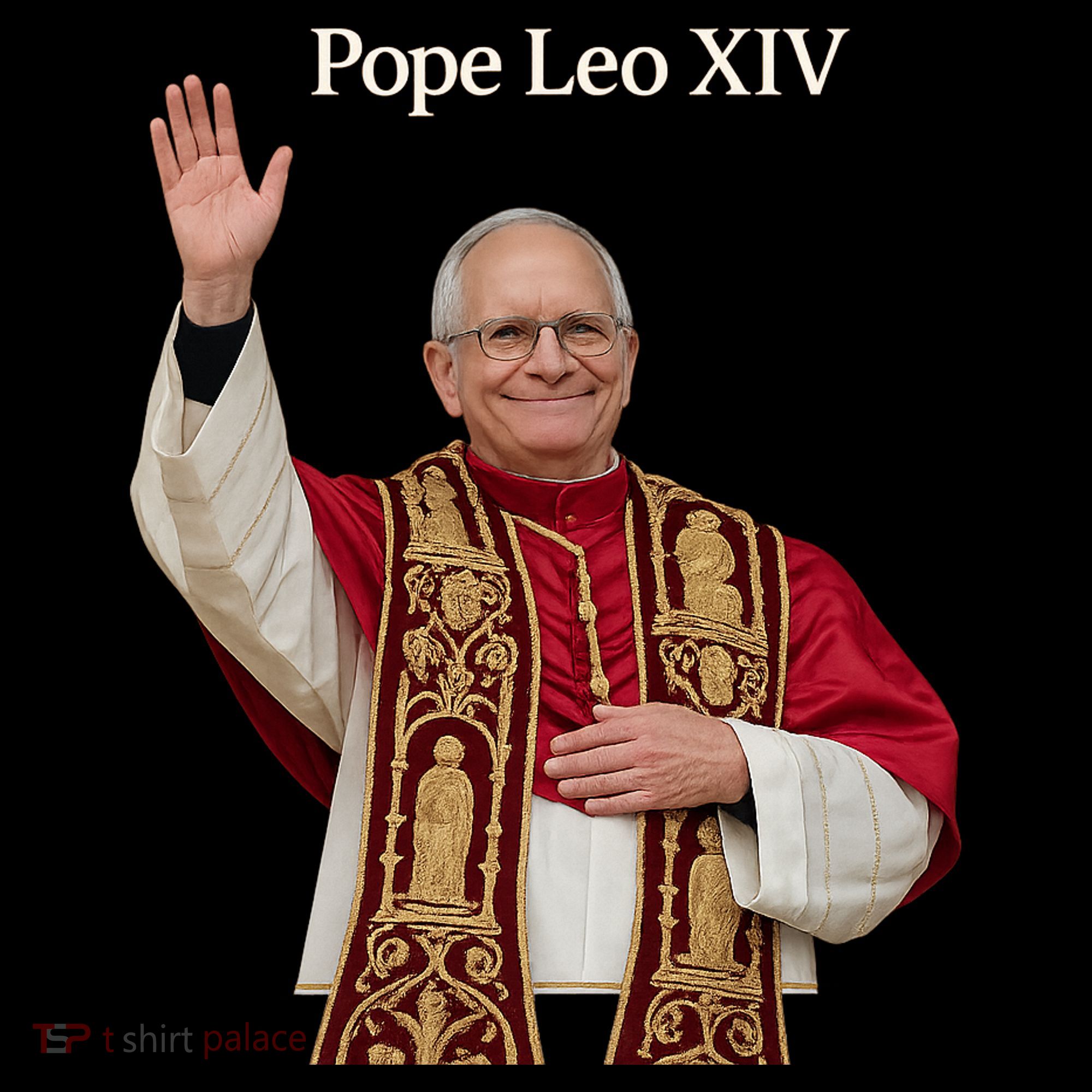 Pope Leo XIV Kids Long Sleeve Shirt