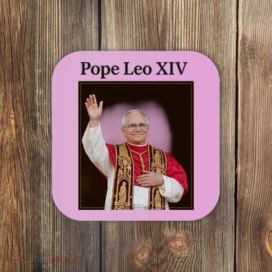 Pope Leo XIV Robert Prevost Coaster