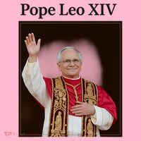 Pope Leo XIV Robert Prevost Coaster thumb 2