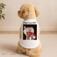 Pope Leo XIV Robert Prevost Doggie Tank thumb 2