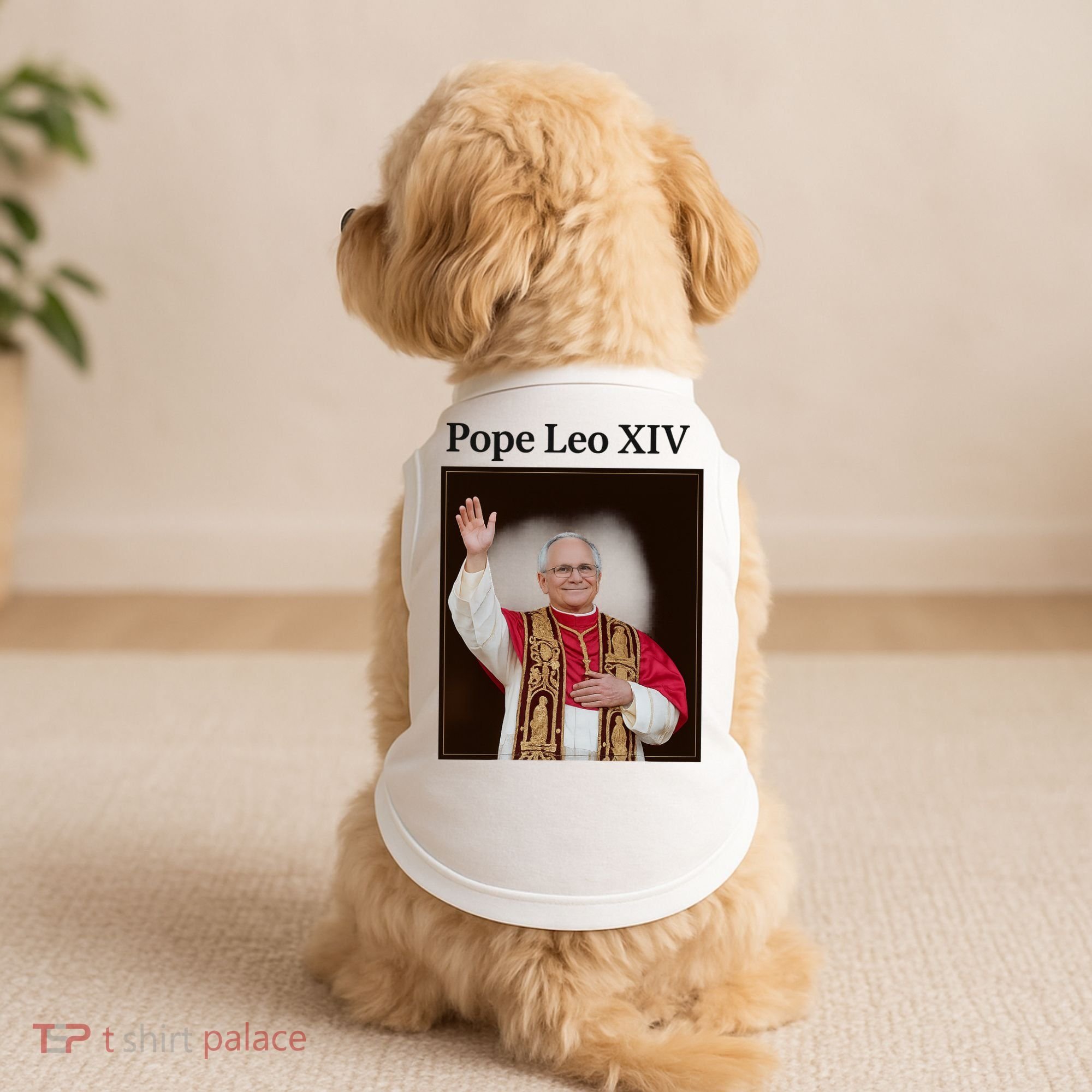 Pope Leo XIV Robert Prevost Doggie Tank