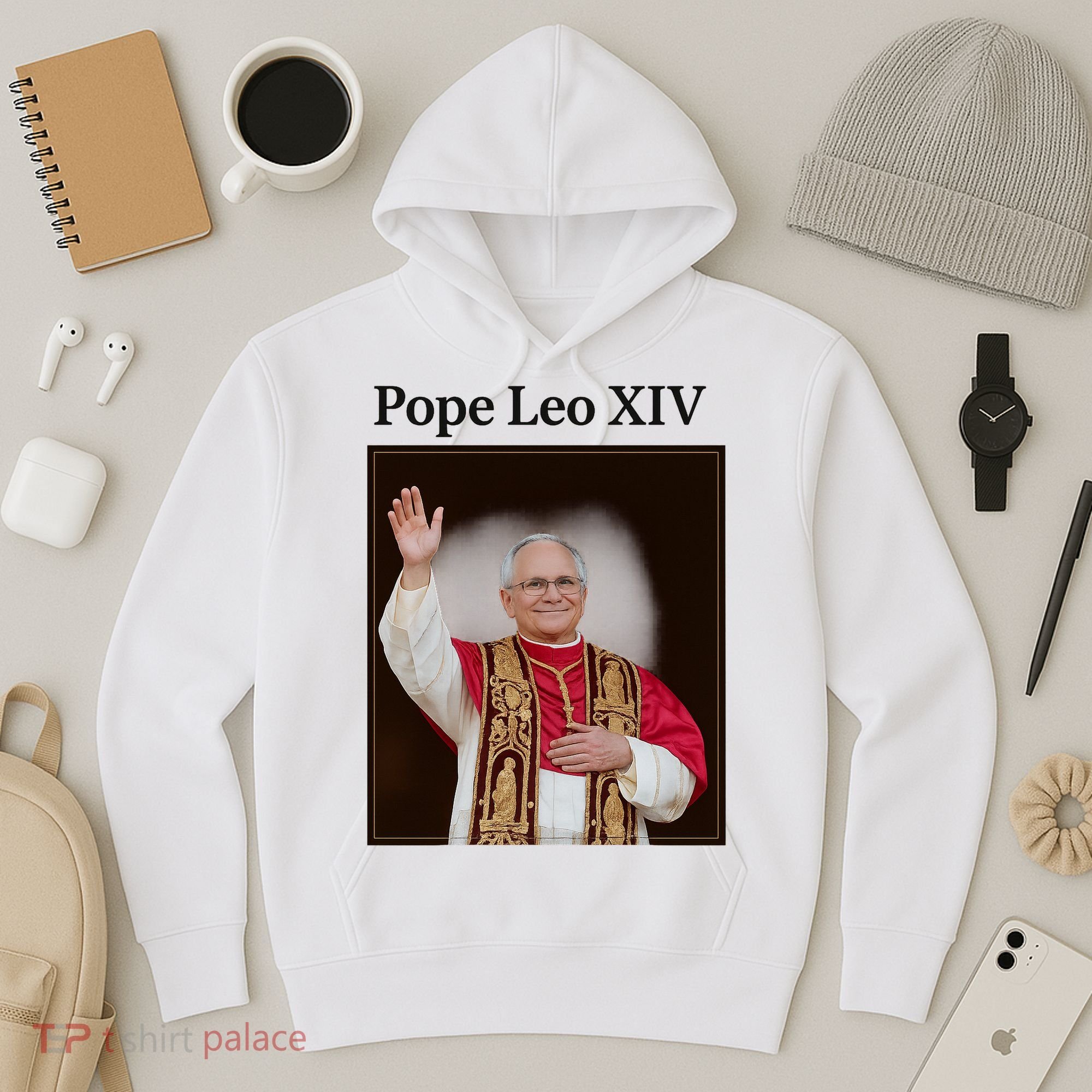 Pope Leo XIV Robert Prevost Hoodie