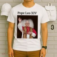 Pope Leo XIV Robert Prevost T-Shirt thumb 6