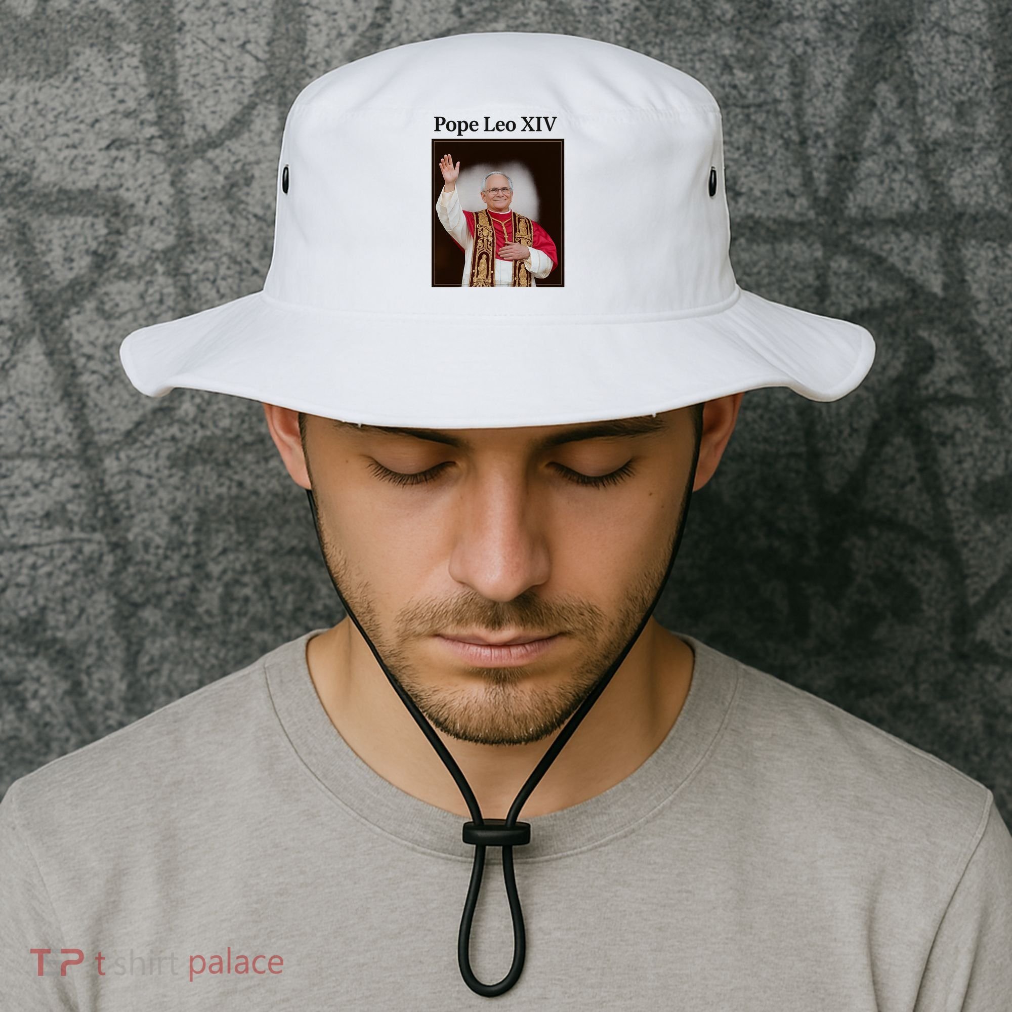 Pope Leo XIV Robert Prevost Bucket Hat