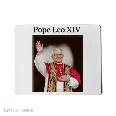 Pope Leo XIV Robert Prevost Mousepad