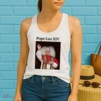 Pope Leo XIV Robert Prevost Women's Tank Top thumb 2