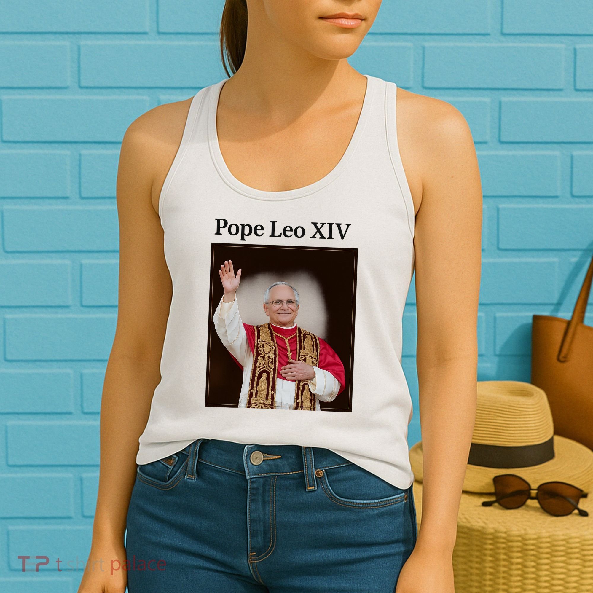 Pope Leo XIV Robert Prevost Women's Tank Top