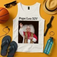Pope Leo XIV Robert Prevost Tank Top thumb 4