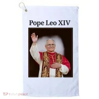 Pope Leo XIV Robert Prevost Golf Towel thumb 0