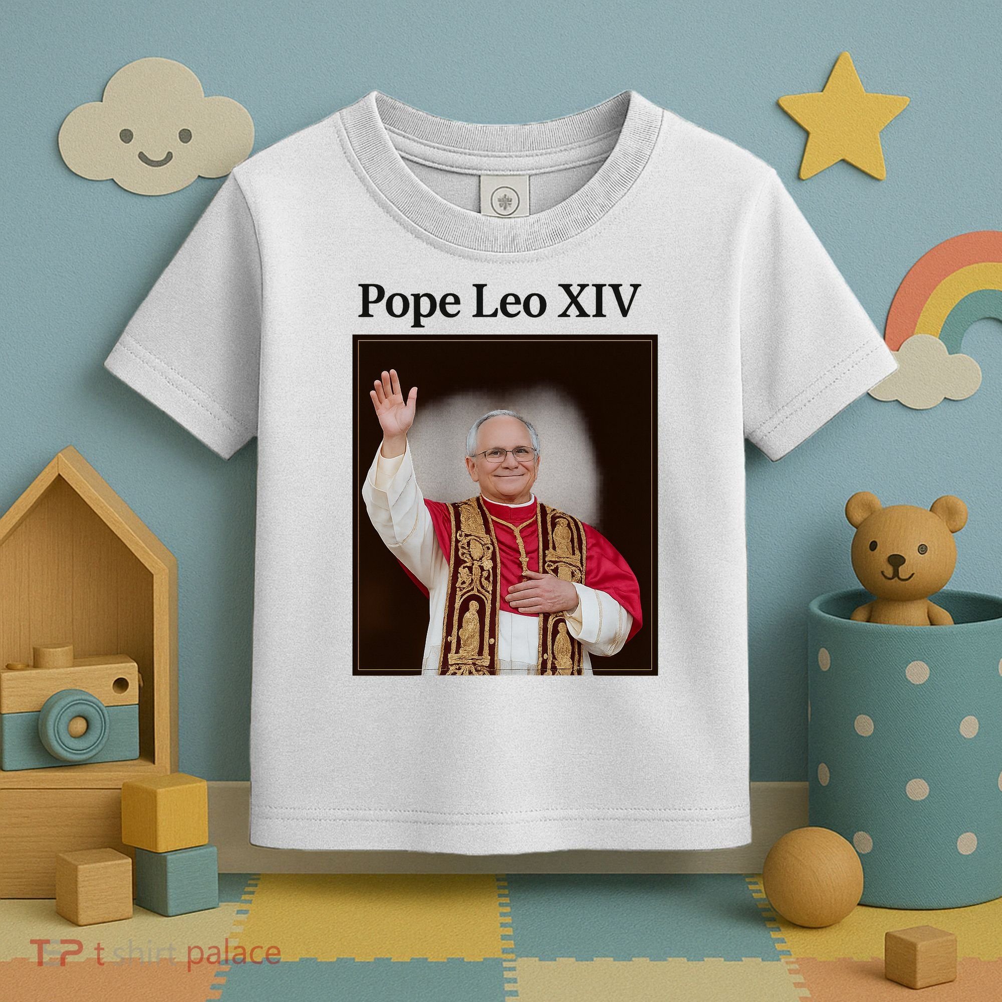 Pope Leo XIV Robert Prevost Toddler T-Shirt