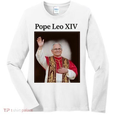 Pope Leo XIV Robert Prevost Women's Long Sleeve Shirt