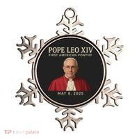 Pope Leo XIV First American Pontiff May 8th 2025 Ornament thumb 0