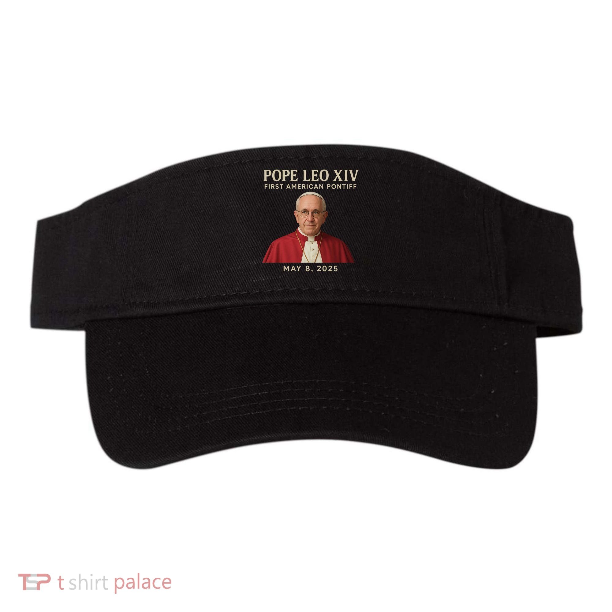 Pope Leo XIV First American Pontiff May 8th 2025 Visor