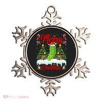 Pickle Lover Xmas Lighting Santa Hat Pickle Christmas Cool Gift Ornament thumb 0