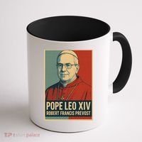 Pope Leo XIV Robert Francis Prevost Coffee Mug thumb 1