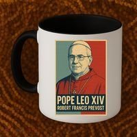 Pope Leo XIV Robert Francis Prevost Coffee Mug thumb 2