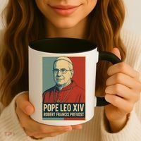 Pope Leo XIV Robert Francis Prevost Coffee Mug thumb 3