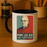 Pope Leo XIV Robert Francis Prevost Coffee Mug thumb 4