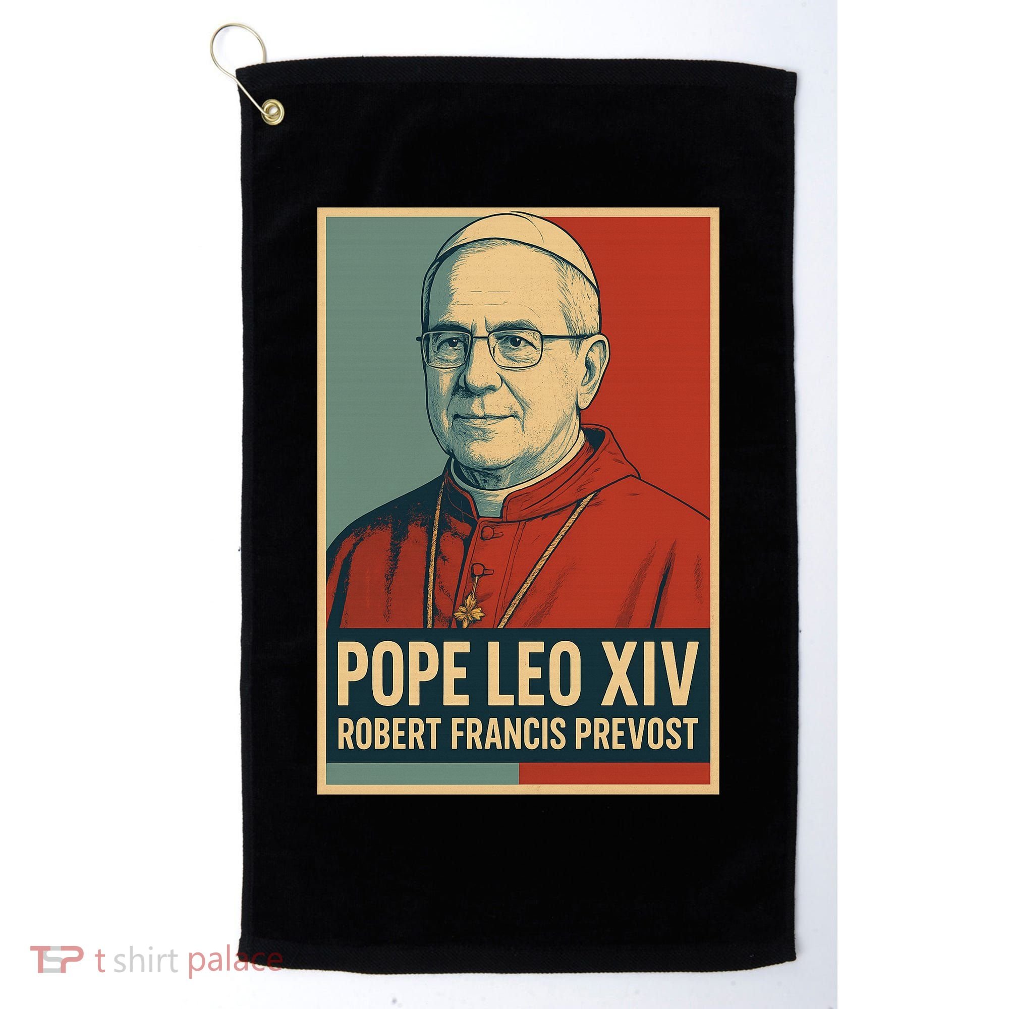 Pope Leo XIV Robert Francis Prevost Golf Towel