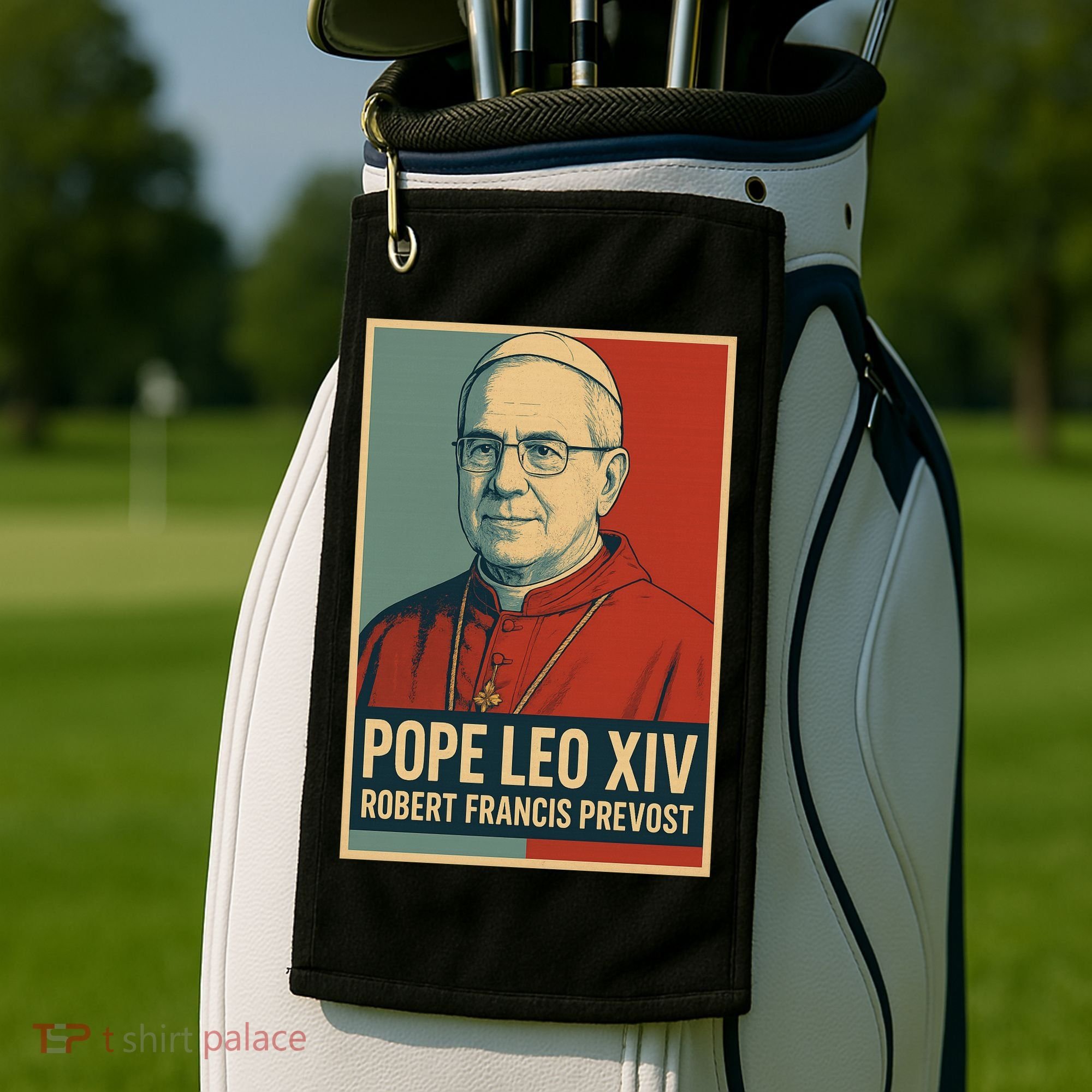 Pope Leo XIV Robert Francis Prevost Golf Towel