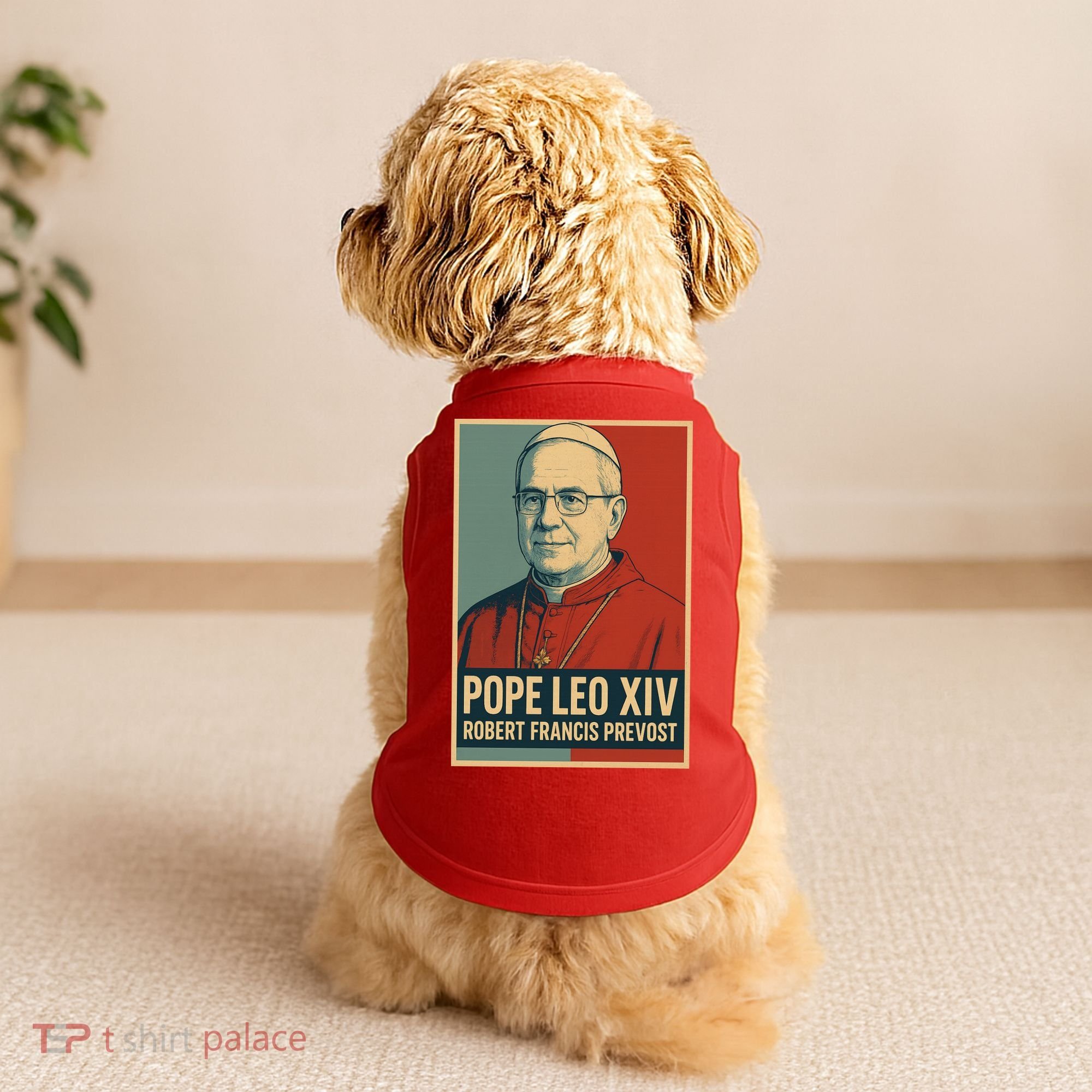 Pope Leo XIV Robert Francis Prevost Doggie Tank