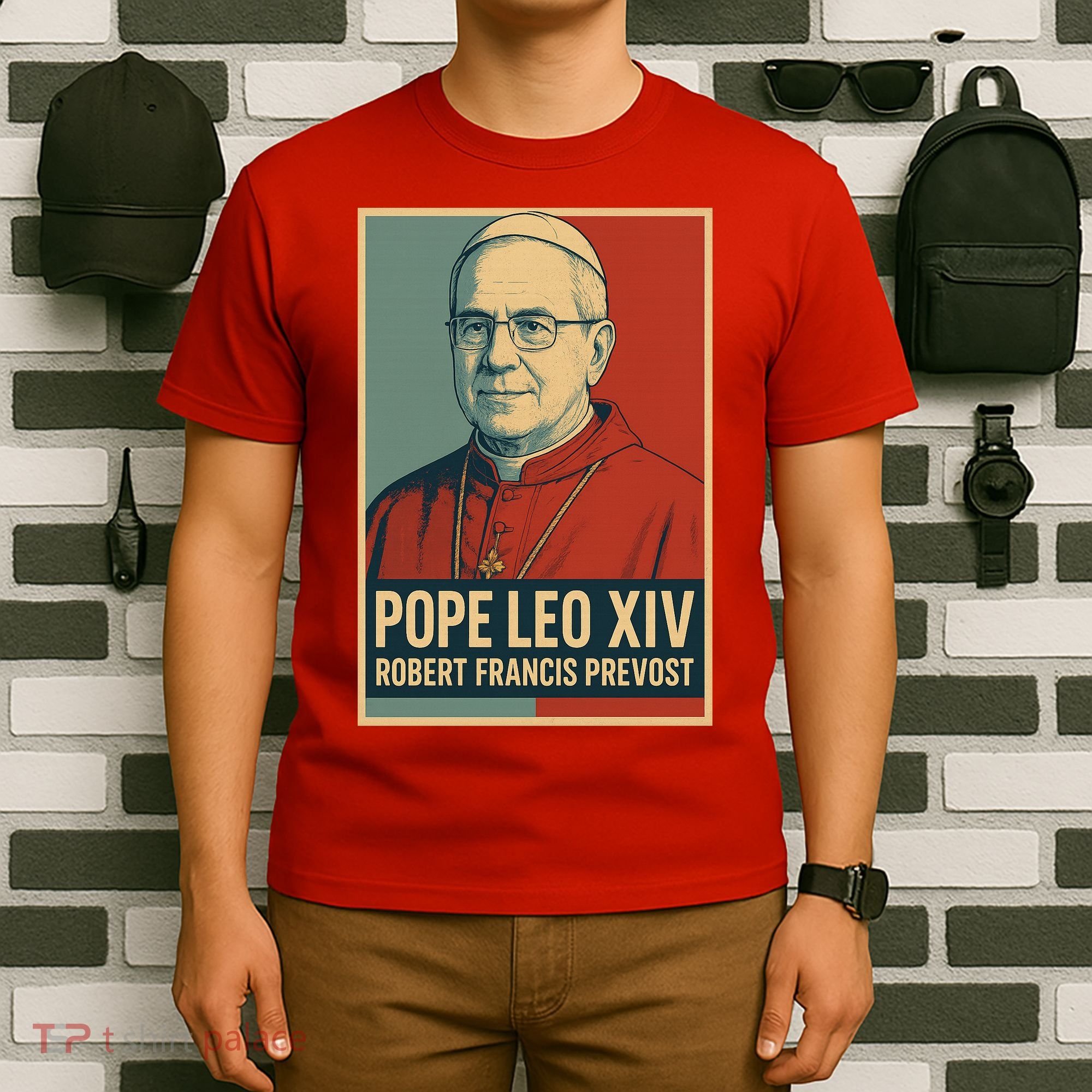 Pope Leo XIV Robert Francis Prevost T-Shirt