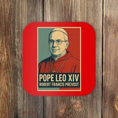 Pope Leo XIV Robert Francis Prevost Coaster