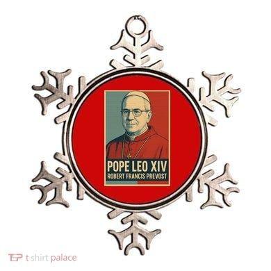 Pope Leo XIV Robert Francis Prevost Ornament