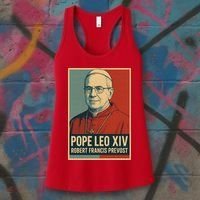 Pope Leo XIV Robert Francis Prevost Women's Tank Top thumb 3