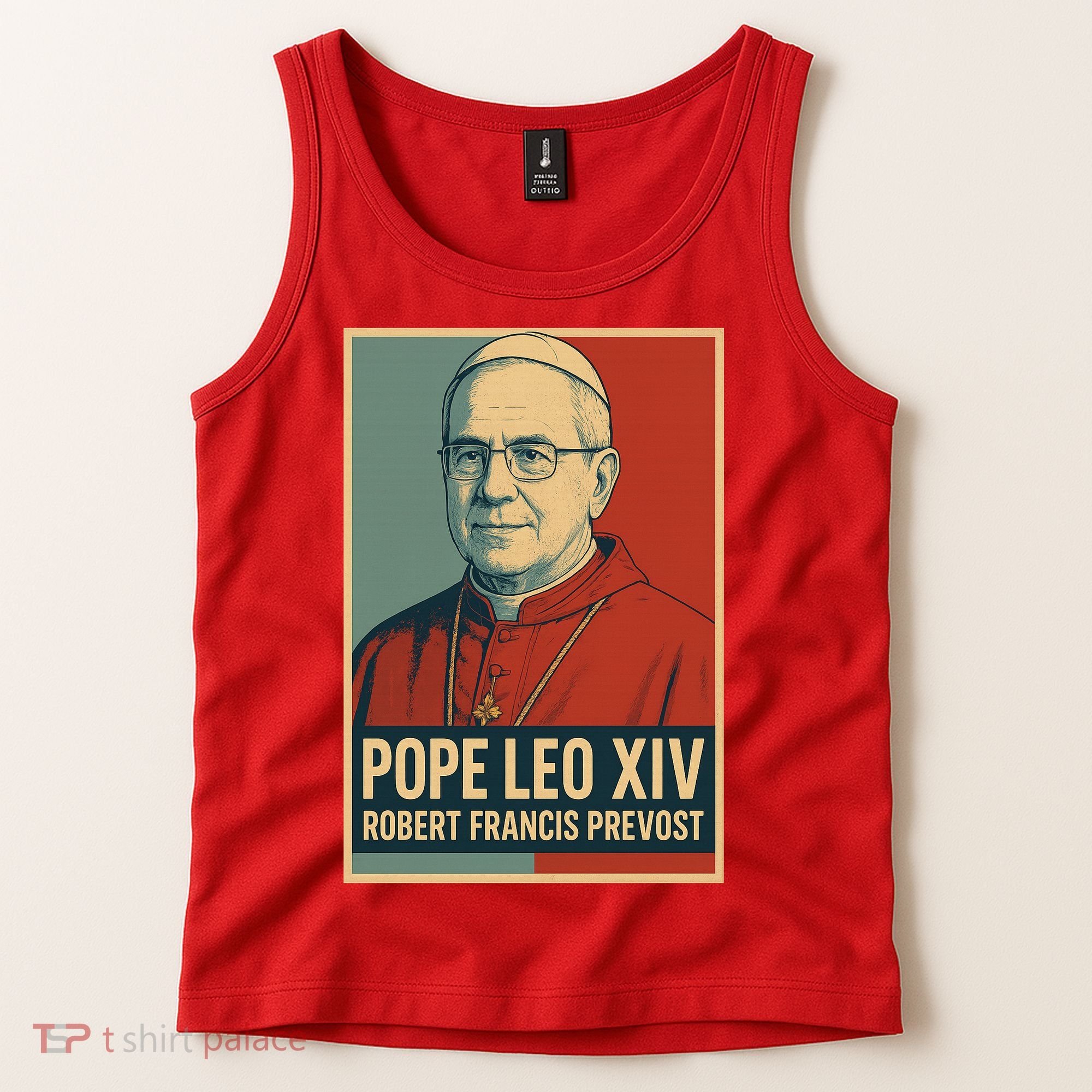 Pope Leo XIV Robert Francis Prevost Tank Top