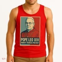 Pope Leo XIV Robert Francis Prevost Tank Top thumb 3
