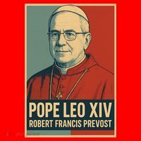 Pope Leo XIV Robert Francis Prevost Women's Long Sleeve Shirt thumb 2