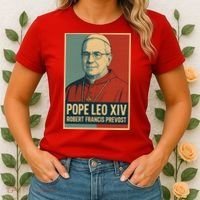Pope Leo XIV Robert Francis Prevost Women's T-Shirt thumb 2