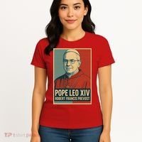 Pope Leo XIV Robert Francis Prevost Women's T-Shirt thumb 4