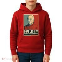 Pope Leo XIV Robert Francis Prevost Kids Hoodie thumb 4