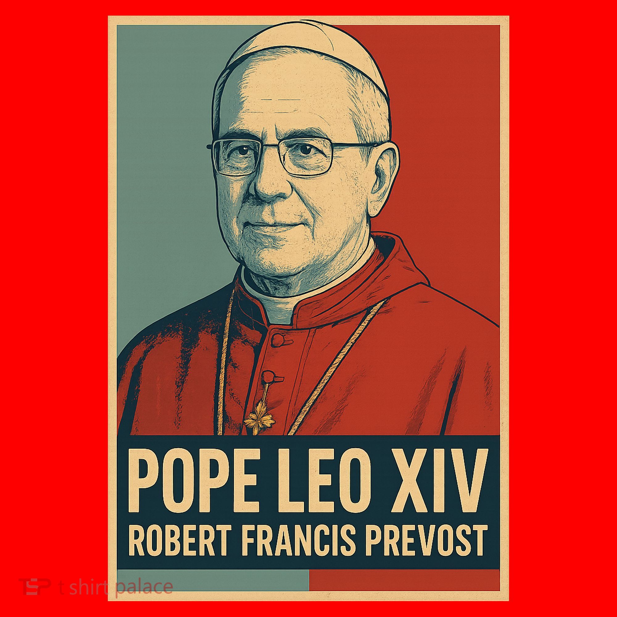 Pope Leo XIV Robert Francis Prevost Kids T-Shirt