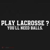 Play Lacrosse You'll Need Balls Lacrosse Women's Hoodie thumb 2