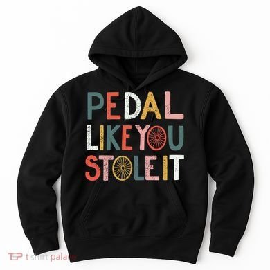 Pedal Like You Stole It Classic Hoodie