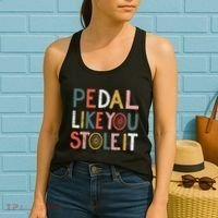 Pedal Like You Stole It Classic Women's Tank Top thumb 2