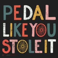 Pedal Like You Stole It Classic Golf Towel thumb 3