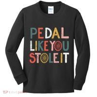 Pedal Like You Stole It Classic Kids Long Sleeve Shirt thumb 0