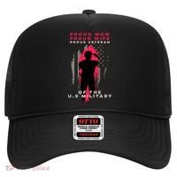 Proud Mom And Wife Gift Veteran Gift Military Support Gift Hat thumb 0