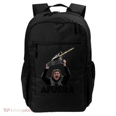 President Milei Afuera Backpack