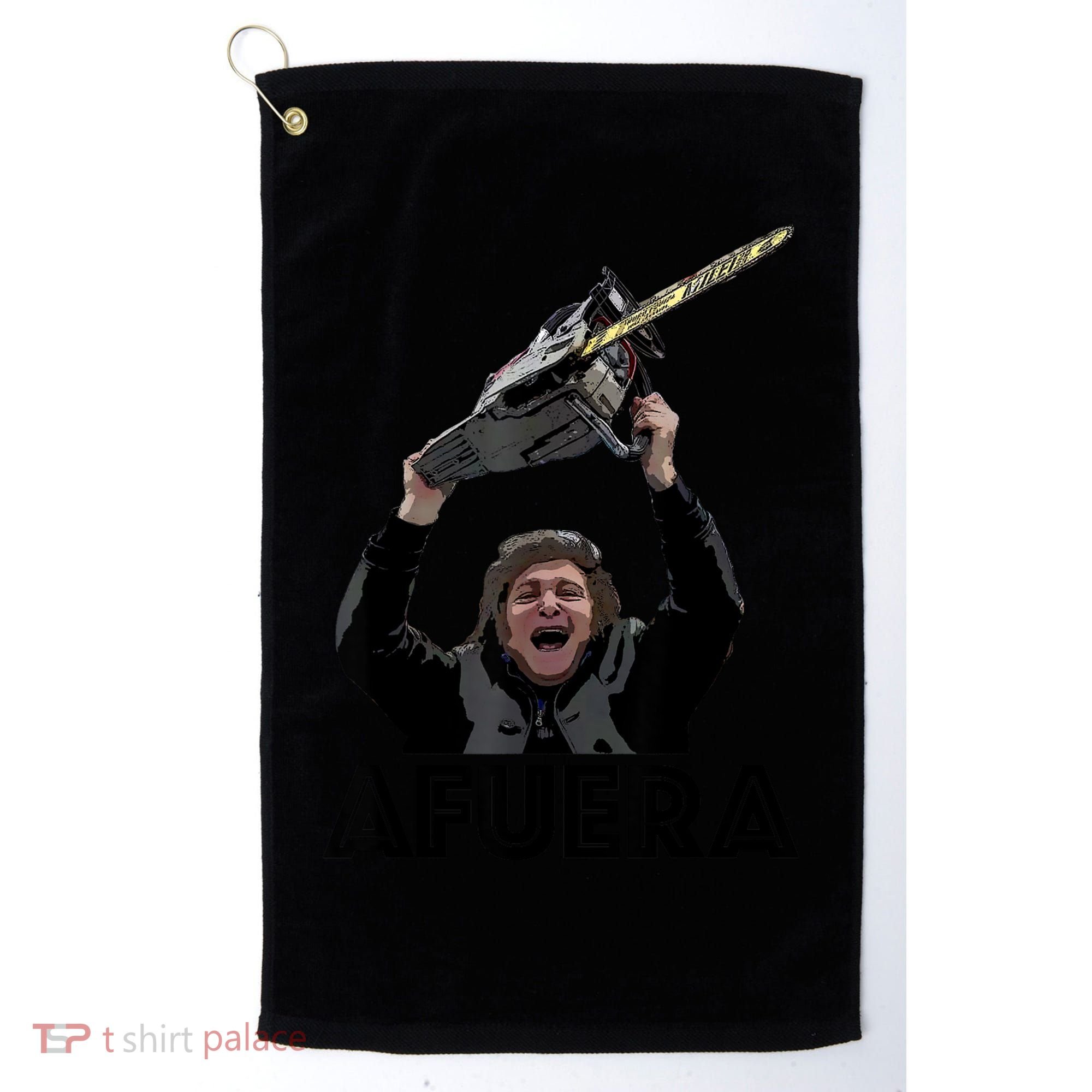 President Milei Afuera Golf Towel