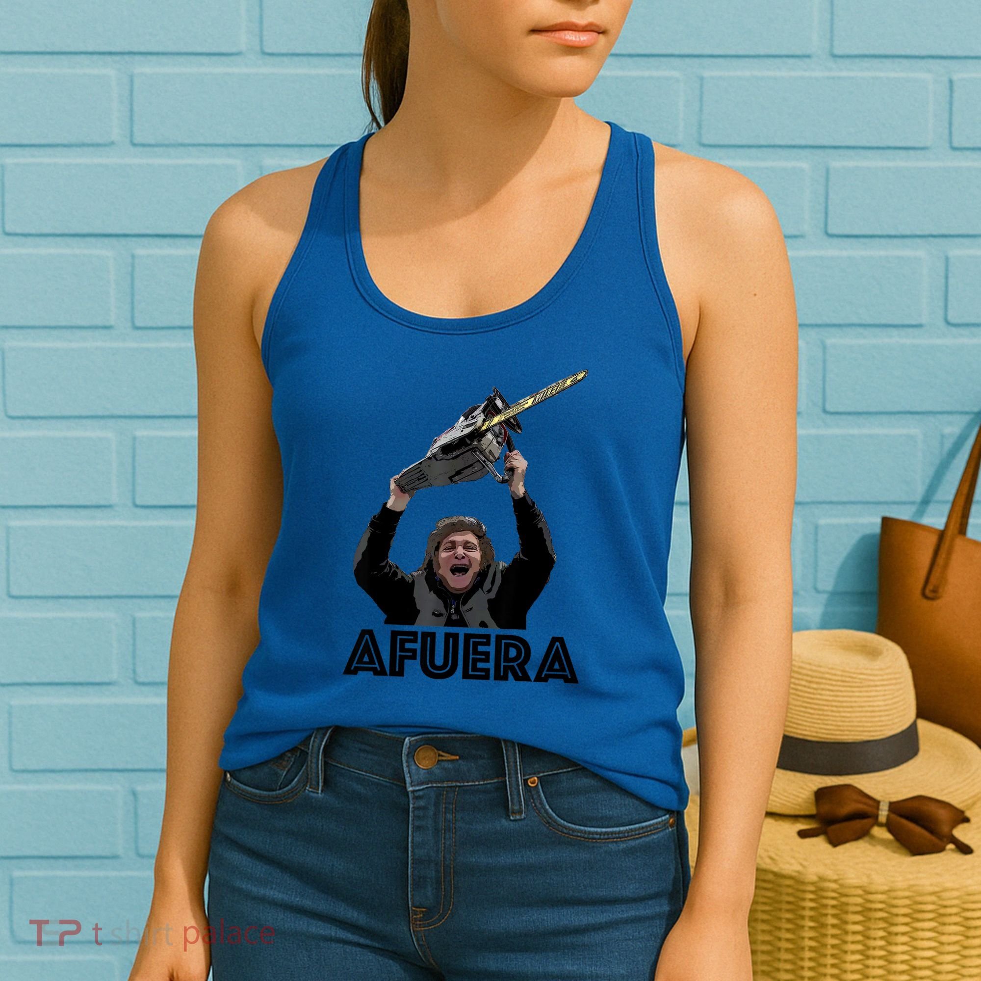 President Milei Afuera Women's Tank Top