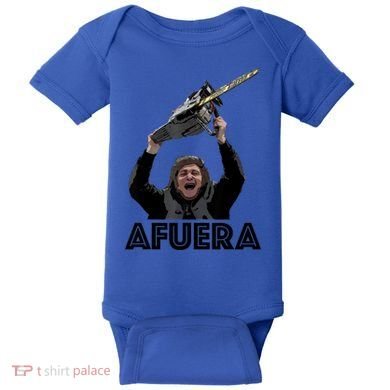 President Milei Afuera Baby Bodysuit